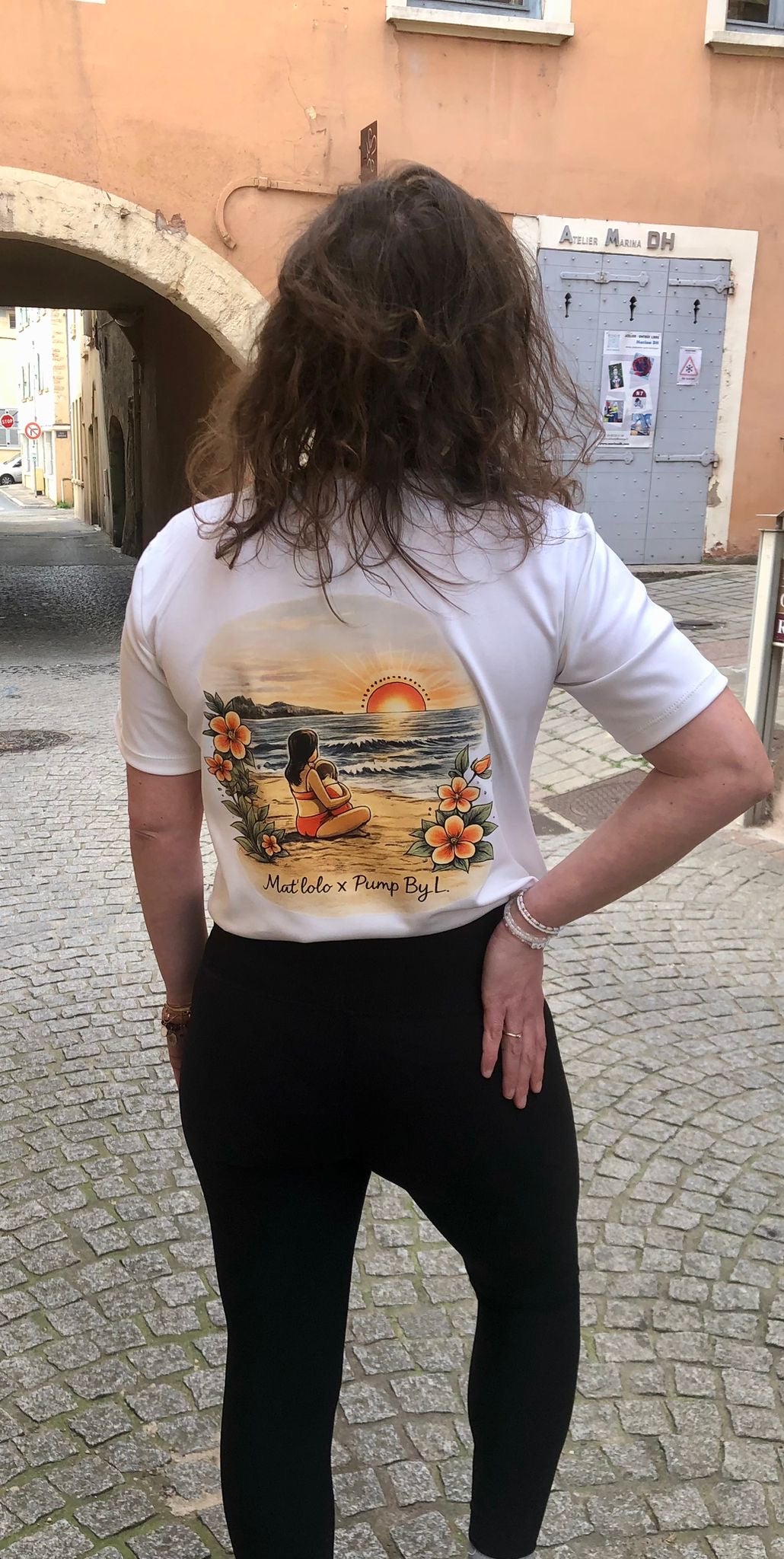 Tee shirt d’allaitement « La collab des copines »
