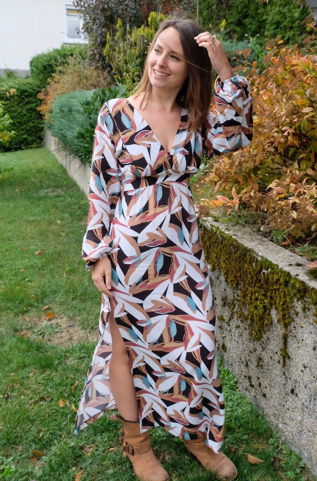 Robe d'Allaitement "La Lola Multicolore"