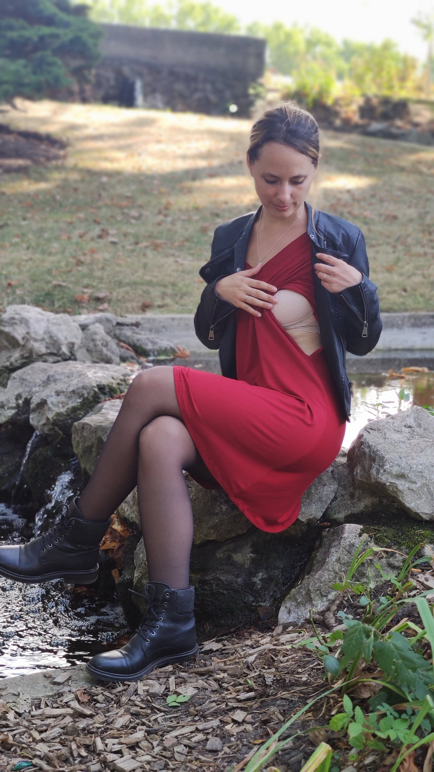 Robe d'Allaitement et de Grossesse "La MILM"