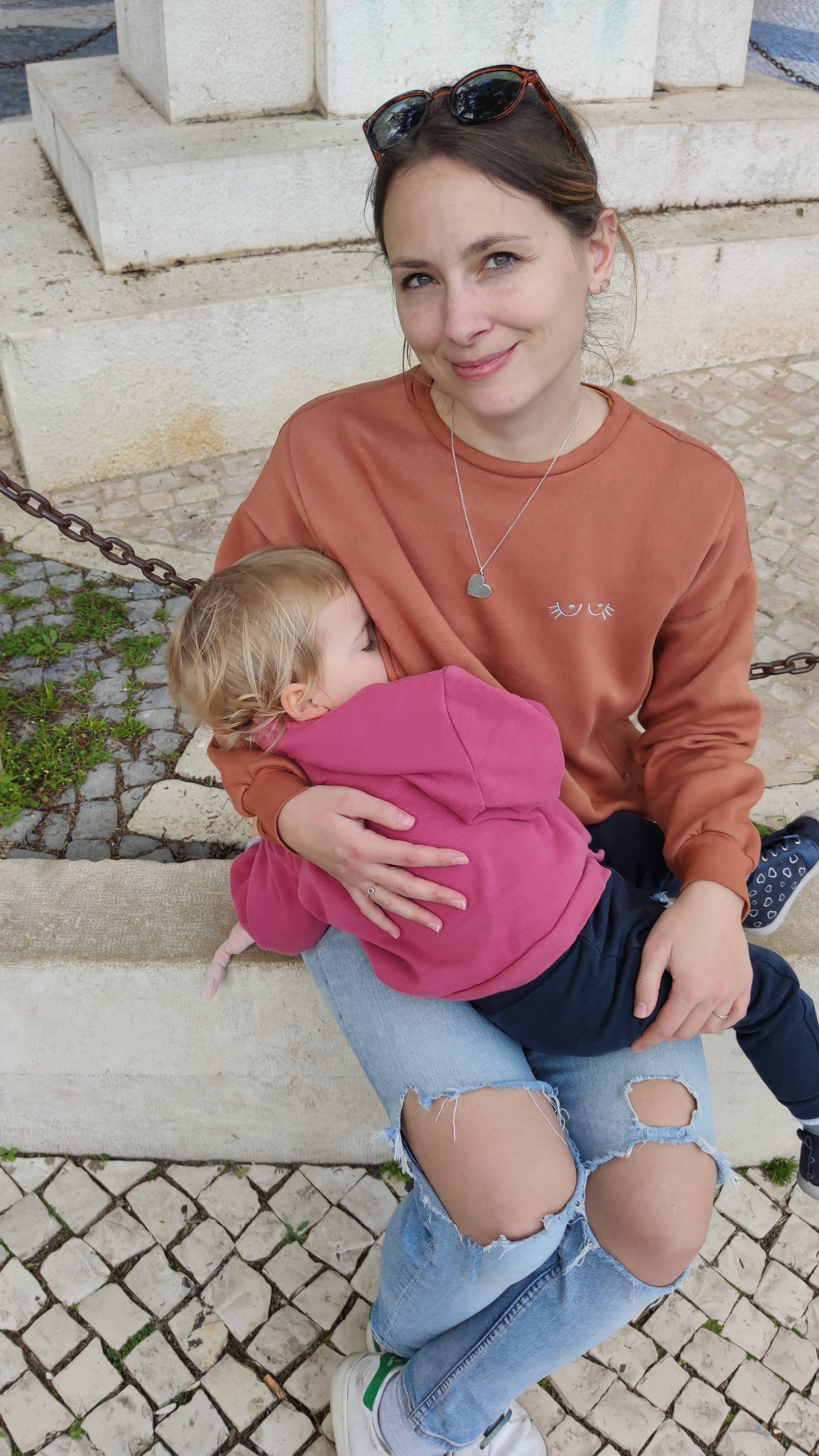 Sweat d'Allaitement et de Grossesse "Cocoon"