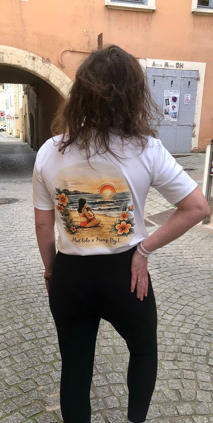 Tee shirt grossesse non allaitant « La collab des copines »