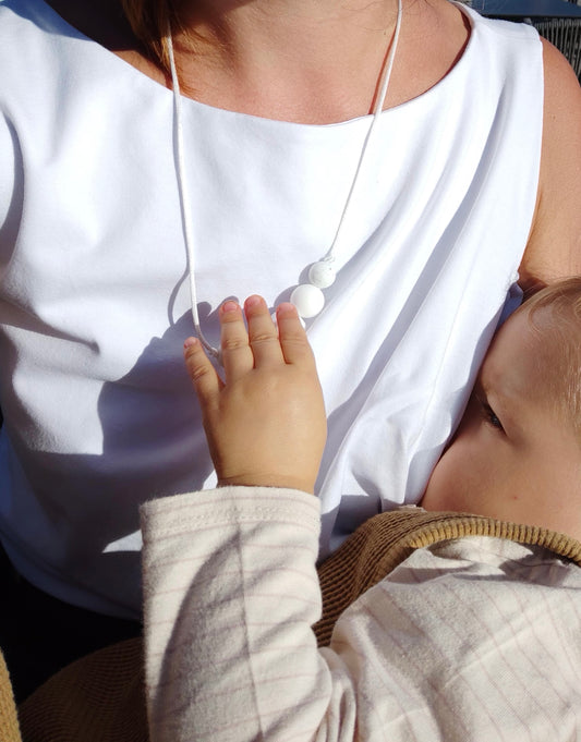 Le Per’lait – Collier de Portage & Dentition Élégant et Sécurisé