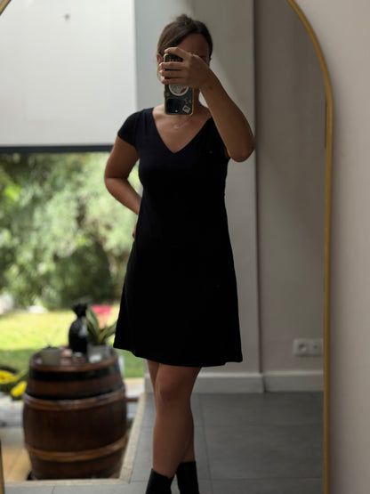 Robe d'Allaitement et de Grossesse "La petite robe noire by Mat’lolo"